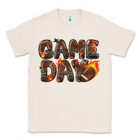 Natural game day football leopard Classic Tee - Zillion Design Studio