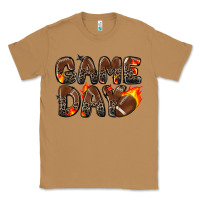 Toasted Coconut game day football leopard Classic Tee - Zillion Design Studio