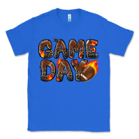 True Royal game day football leopard Classic Tee - Zillion Design Studio
