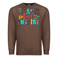 Chestnut teach love inspire Premium Sweatshirt - AdoDesignShop