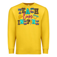 Lemon teach love inspire Premium Sweatshirt - AdoDesignShop