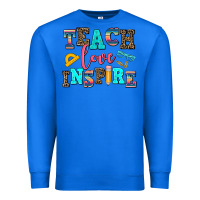 True Royal teach love inspire Premium Sweatshirt - AdoDesignShop