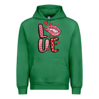 Emerald western love lips Urban Hoodie - MaliasSmallBusiness