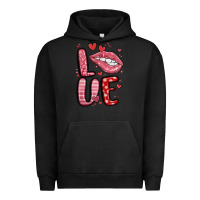 Pigment Black western love lips Urban Hoodie - MaliasSmallBusiness