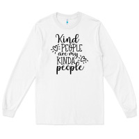 White kind Long Sleeve Tee - Unal Design