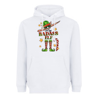 White im the badass elf Heavyweight Hoodie - FaDigitalArtStudio