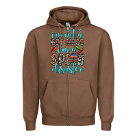 Chestnut i m not a hot mess i m a spicy disaster Zipper Hoodie - Zillion Design Studio