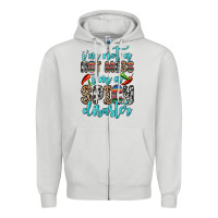 Dove Grey i m not a hot mess i m a spicy disaster Zipper Hoodie - Zillion Design Studio