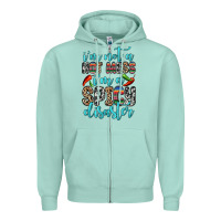 Seafoam i m not a hot mess i m a spicy disaster Zipper Hoodie - Zillion Design Studio