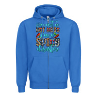 True Royal i m not a hot mess i m a spicy disaster Zipper Hoodie - Zillion Design Studio
