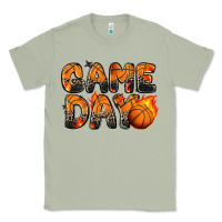 Matcha game day basketball leopard Classic Tee - Zillion Design Studio