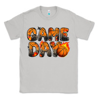 Moon Dust game day basketball leopard Classic Tee - Zillion Design Studio