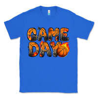 True Royal game day basketball leopard Classic Tee - Zillion Design Studio