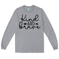 Heather Grey kind Long Sleeve Tee - Unal Design