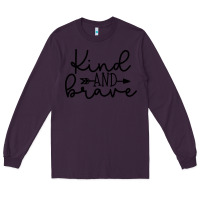Plum kind Long Sleeve Tee - Unal Design