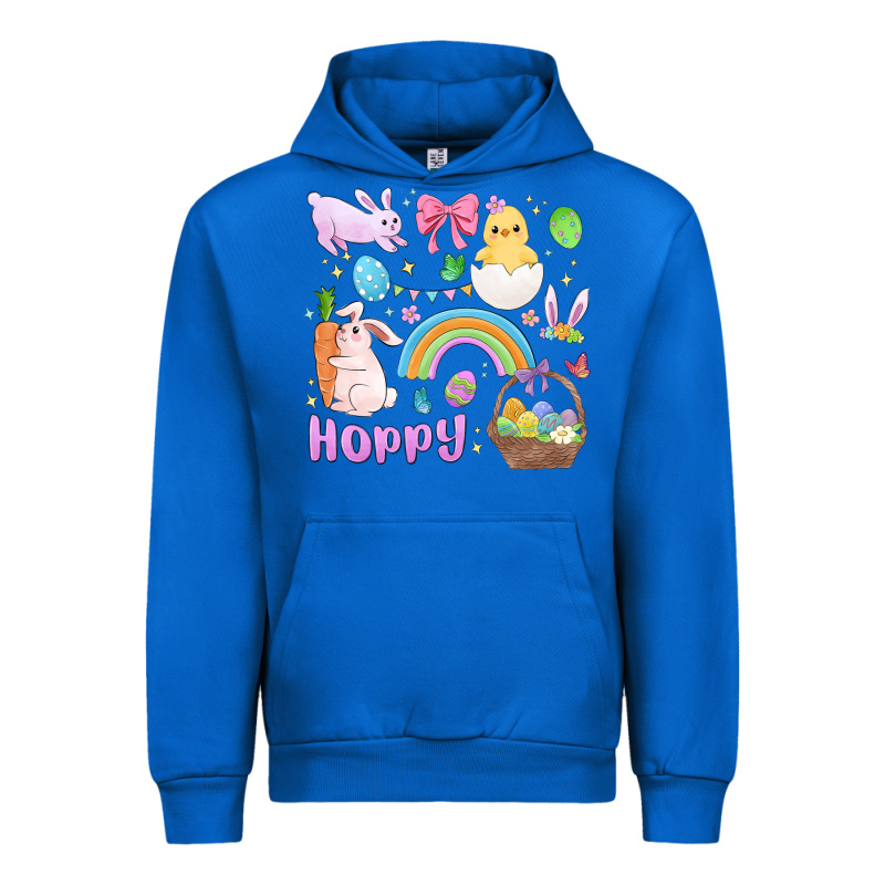 Easter Hoppy Bunny Urban Hoodie by MaliasSmallBusiness | Teevron