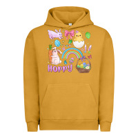 Pigment Peanut Butter easter hoppy bunny Urban Hoodie - MaliasSmallBusiness
