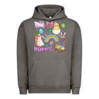 Pigment Tornado easter hoppy bunny Urban Hoodie - MaliasSmallBusiness