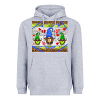 Heather Grey western tennis gnome Heavyweight Hoodie - HRA Design Shop
