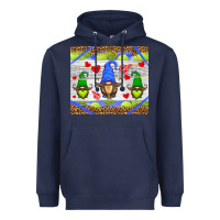 Navy western tennis gnome Heavyweight Hoodie - HRA Design Shop