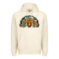 Tofu turquoise cowhide sunflower headband highland cow Premium Hoodie - Jasminsmagicworld