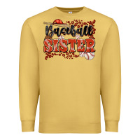 Antique Gold baseball sister Premium Sweatshirt - JahusDesignShop