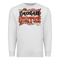 Oatmeal Heather baseball sister Premium Sweatshirt - JahusDesignShop