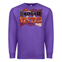 Purple baseball sister Premium Sweatshirt - JahusDesignShop