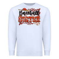 White baseball sister Premium Sweatshirt - JahusDesignShop