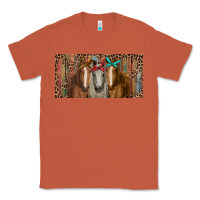 Copper Horses with serape and leopard Classic Tee - RanaPortraitStore