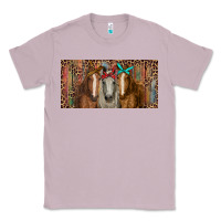 Lilac Horses with serape and leopard Classic Tee - RanaPortraitStore
