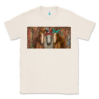 Natural Horses with serape and leopard Classic Tee - RanaPortraitStore