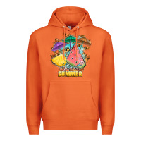 Carrot sweet summer watermelon pineapple fruits Premium Hoodie - RanaPortraitStore