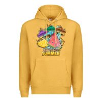 Mustard sweet summer watermelon pineapple fruits Premium Hoodie - RanaPortraitStore