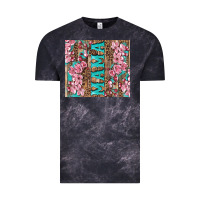 Cloud Black cherry blossoms mama tumbler Vintage Tee - Artiststas
