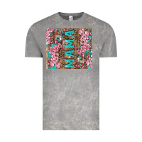 Cloud Rock cherry blossoms mama tumbler Vintage Tee - Artiststas