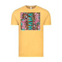 Vintage Mustard cherry blossoms mama tumbler Vintage Tee - Artiststas