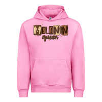 Fuchsia Pink melanin queen Urban Hoodie - MaliasSmallBusiness