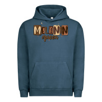 Pigment Midnight Navy melanin queen Urban Hoodie - MaliasSmallBusiness
