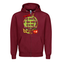 Burgundy the future of the world is in my classroom Zipper Hoodie - texasbilliewilder