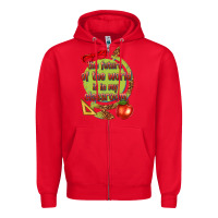 Red the future of the world is in my classroom Zipper Hoodie - texasbilliewilder