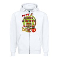 White the future of the world is in my classroom Zipper Hoodie - texasbilliewilder