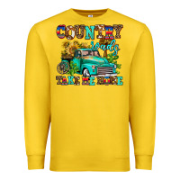 Lemon country roads take me home Premium Sweatshirt - AdoDesignShop