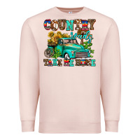 Country Roads Take Me Home Premium Sweatshirt | Teevron