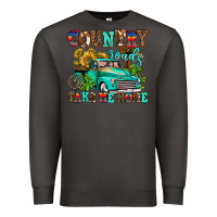 Smoke country roads take me home Premium Sweatshirt - AdoDesignShop