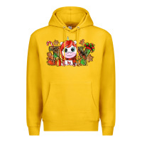 Lemon Joy unicorn Christmas Premium Hoodie - NancyCooperArtShop
