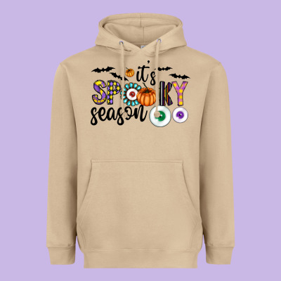Spooky Heavyweight Hoodie Designed By Cowhidedigitalart