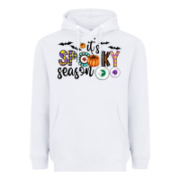 White spooky Heavyweight Hoodie - CowhideDigitalArt