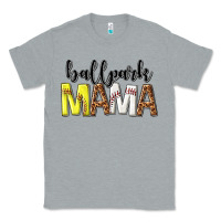 Heather Grey ballpark mama Classic Tee - texasbilliewilder