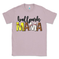 Lilac ballpark mama Classic Tee - texasbilliewilder